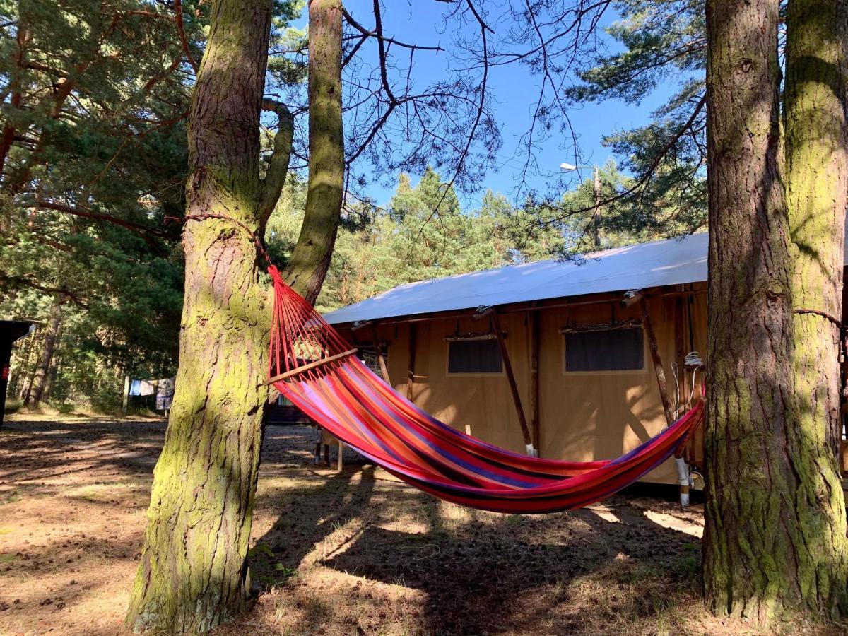 Camp Bursztynowy Las 格但斯克 外观 照片