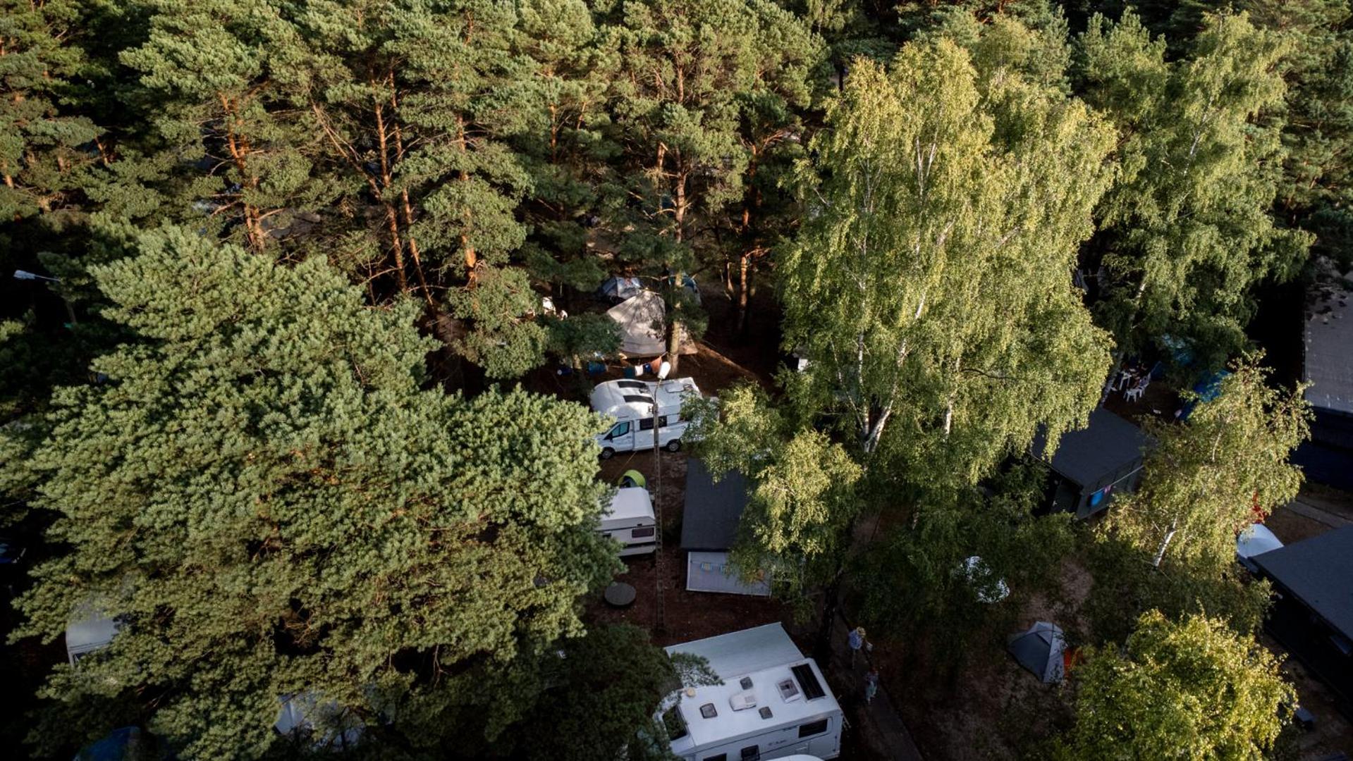 Camp Bursztynowy Las 格但斯克 外观 照片